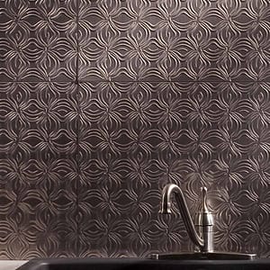 Fasade Backsplash in Lotus