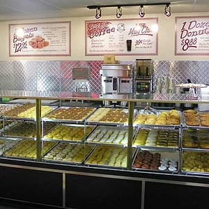 Lee Famous Donuts- Fasade Quilted Wall Panel in Brushed Aluminum