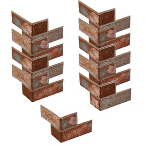 Rustic Brick Outside Corner