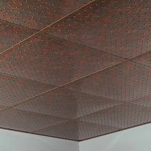 Fasade Ceiling Tile in Minidome