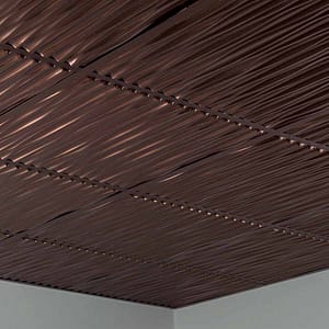 Fasade Ceiling Tile in Dunes