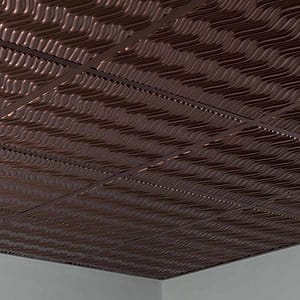 Fasade Ceiling Tile in Current