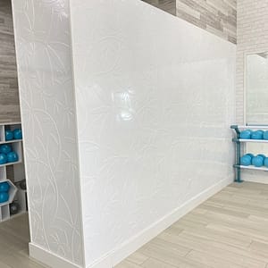 TriTone Fit - Fasade Audrey Wall Panel in Gloss White