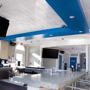 Joe&#039;s Crab Shack - Genesis Drifts Ceiling Panels in White