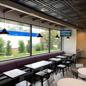 Taco Bell - Genesis Icon Relief Ceiling Panels in Black
