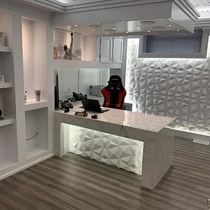 Levy &amp; Associates - Genesis Icon Relief Ceiling Panels in White