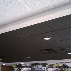 McDonald&#039;s - Genesis Stucco Pro Ceiling Panels in Black