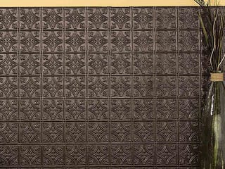 Fasade's Traditional 1 Wall Panel in Smoked Pewter