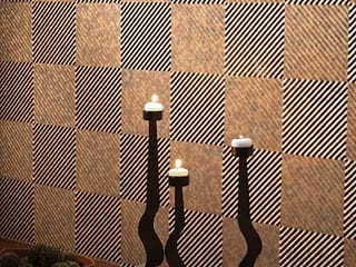 Fasade's Quattro Wall Panel in Cracked Copper