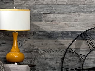 Rustic Grove Wood Planks in Dark Gray