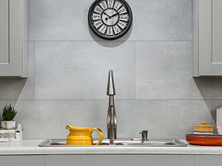 Palisade Wall Tile (Large Profile) in Frost Nickel