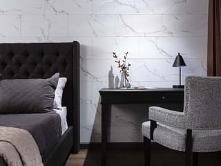 Palisade 11" x 23" Tile in Carrara Marble
