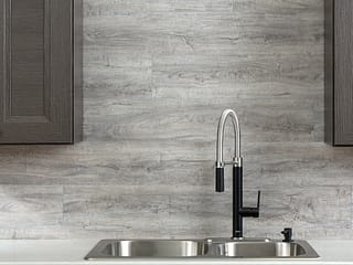Palisade Wall Planks in Gray Oak