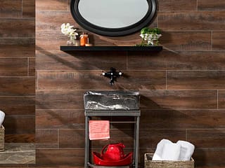 Palisade Wall Planks in Oak Mocha