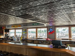 Genesis 2x4 Suspended Ceiling Tile - Antique in Black