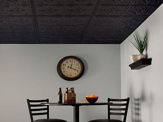 Genesis 2x2 Direct Apply Ceiling Tile - Antique in Black