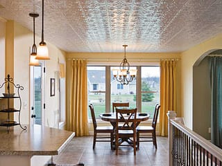 Fasade Direct Apply Ceiling Tile - Traditional 2 in Gloss White