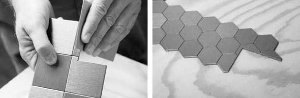 Use sandpaper or a small metal file to debut sharp edges