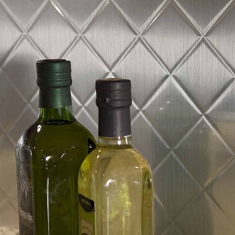 Fasade&#039;s Quilted in Brushed Aluminum