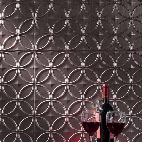 Fasade&#039;s Rings in Brushed Nickel