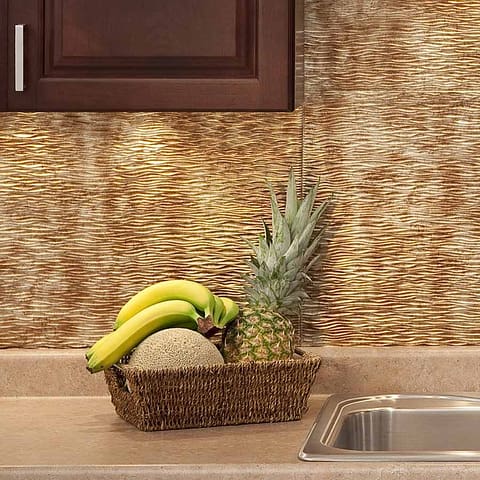 Fasade&#039;s Ripple in Bermuda Bronze