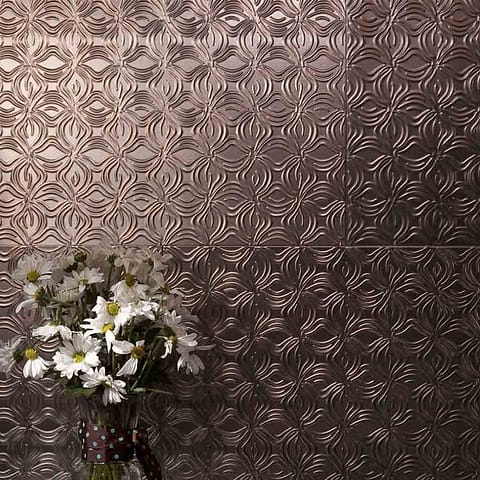 Fasade&#039;s Lotus in Brushed Nickel