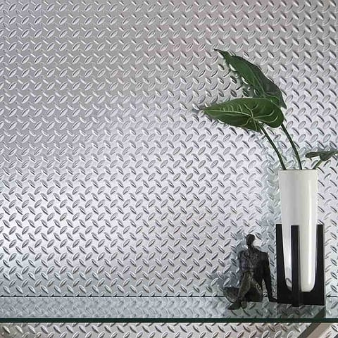 Fasade Wall Panel in Diamond Plate