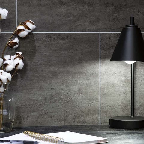 Palisade 15&quot; x 26&quot; Tile in Ashen Slate