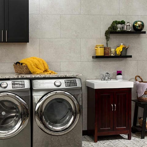 Palisade Wall Tile (large profile) in Rain Cloud