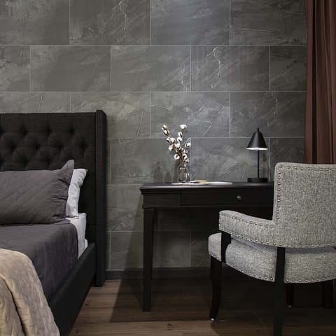 Palisade 15&quot; x 26&quot; Tile in Cracked Slate