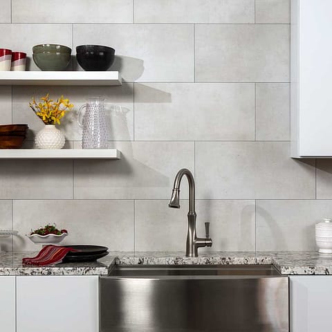 Palisade Wall Tile (Small Profile) in Wintry Mix