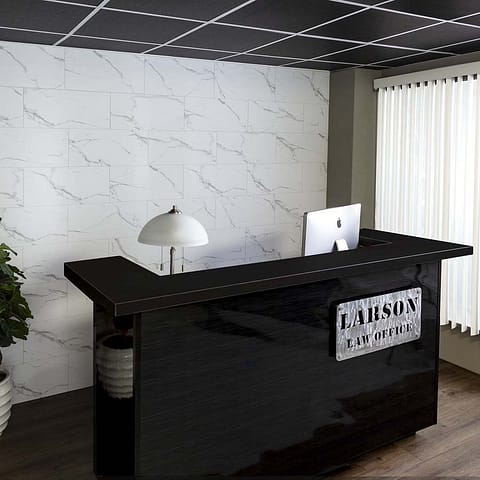 Palisade 11&quot; x 23&quot; Tile in Carrara Marble