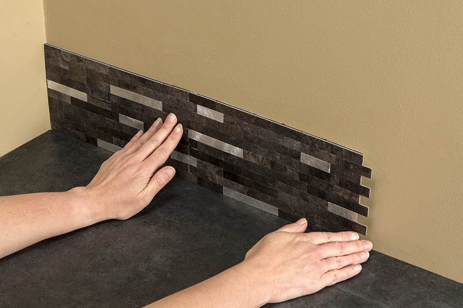 Place each section as if placing a puzzle piece