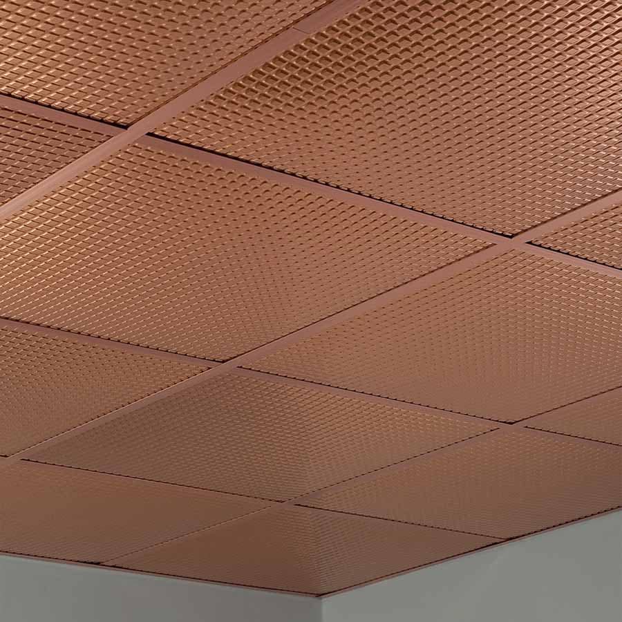 Fasade Ceiling Tile in Square