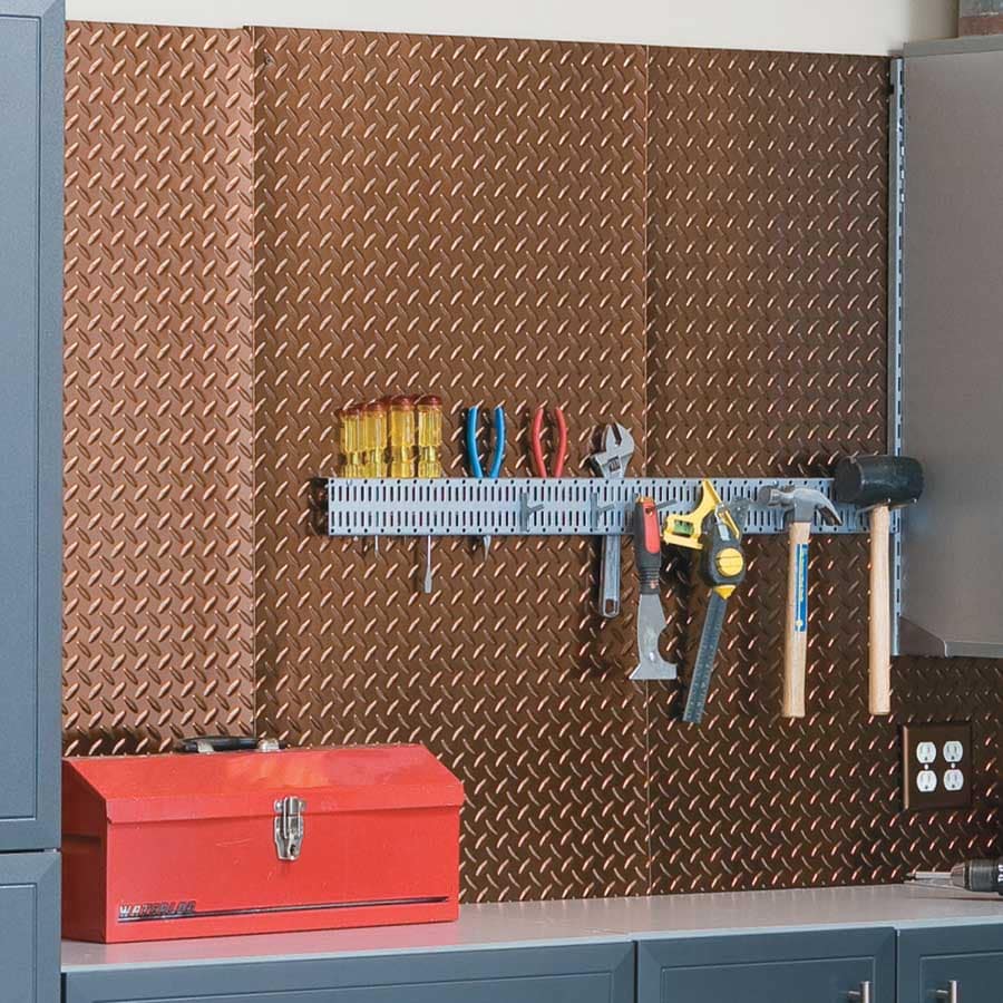 Fasade Wall Panel in Diamond Plate