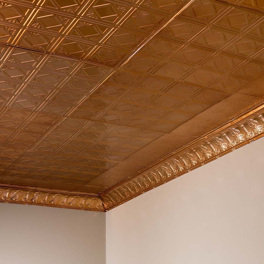 Great Lakes Tin 2x2 Ceiling Tile in Ludington 1 Great Lakes Tin 2x2 Ceiling Tile in Ludington