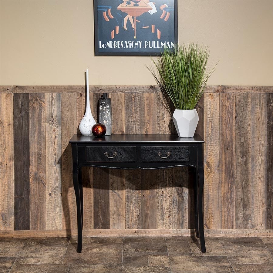 Rustic Grove Wood Planks in Mixed Brown
