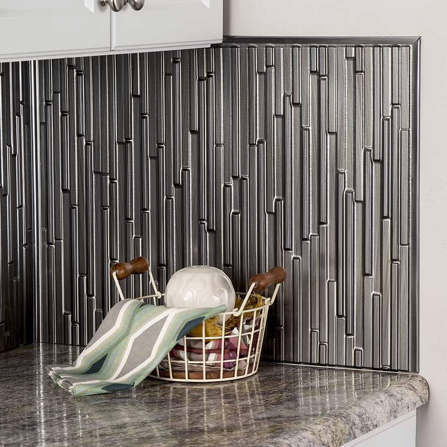 Fasade's Skyline in Brushed Steel