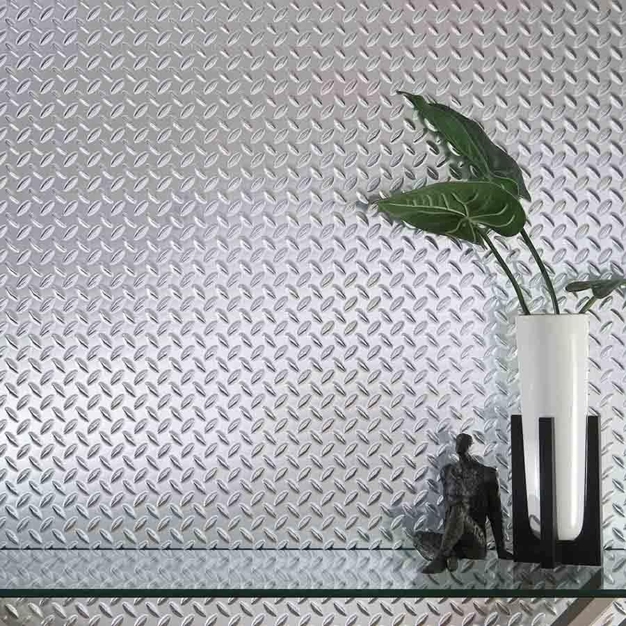 Fasade Wall Panel in Diamond Plate