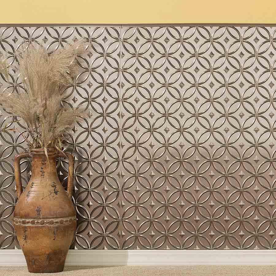 Fasade's Rings in Brushed Nickel