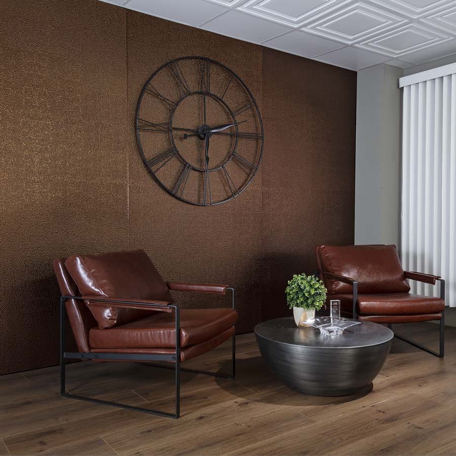 Fasade's Hammered in Oil Rubbed Bronze