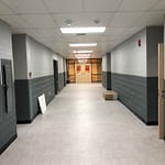 Fox River School - Genesis Smooth-Pro ceiling panels in white