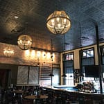 Treno Ristorante - Genesis Antique ceiling panels in black