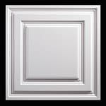 Icon Relief Panel in white