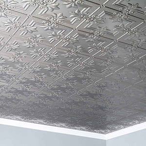 Fasade Ceiling Tile in Regalia