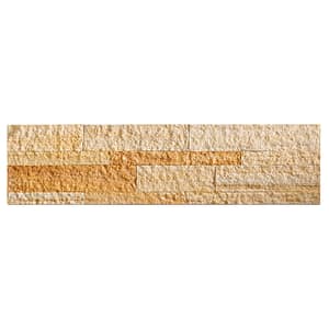 Aspect Stone Backsplash Tile in Golden Sandstone Aspect Stone Backsplash Tile in Golden Sandstone