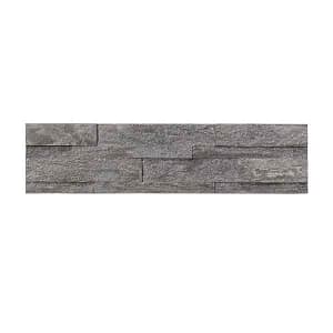Aspect Stone Backsplash Tile in Raised Titanium Aspect Stone Backsplash Tile in Raised Titanium