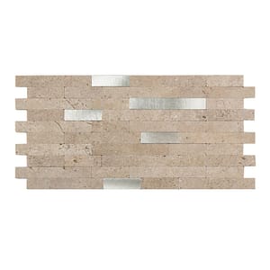 Collage Backsplash Tile in Biscuit Collage Backsplash Tile in Biscuit