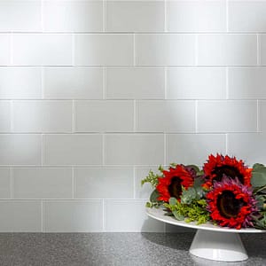 Aspect 3x6 Glass Tiles in Frost