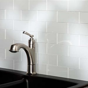 Aspect 3x6 Glass Tiles in Frost